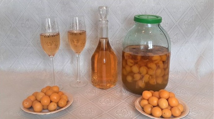 Домашнее «шампанское» (настойка) из плодов алычи - «Клуб - Юмора»