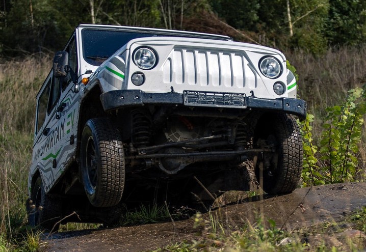 Несколько фактов об электрическом "УАЗ-Спартан" - «Клуб - Юмора»