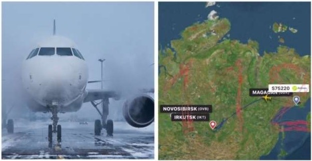 Самолет авиакомпании S7 едва не рухнул сразу после взлета (2 фото) - «Клуб - Юмора»