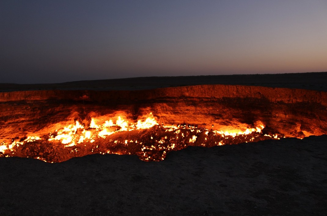 Врата ада в Туркменистане: и красиво, и страшно - «Клуб - Юмора»