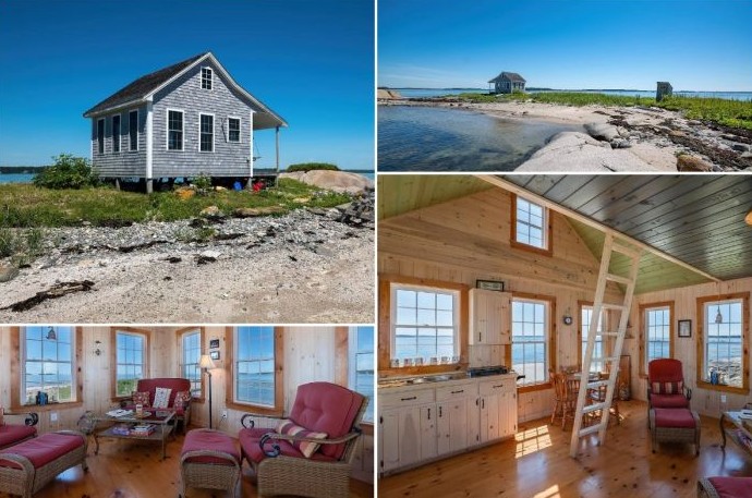 В США продается «самый одинокий дом в мире» на своем собственном необитаемом острове за 339 000 - «Клуб - Юмора»