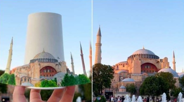 Художник нарисовал известные места Стамбула на стаканчиках для кофе - «Клуб - Юмора»