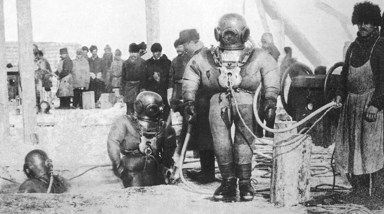 Почему водолазы Российской империи были одними из лучших в мире - «Клуб - Юмора»