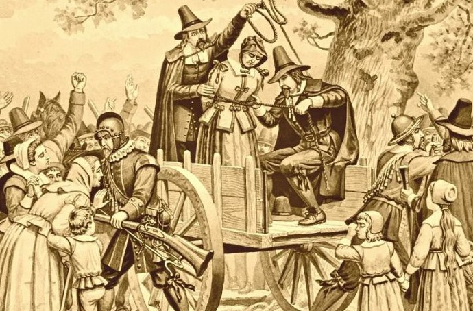 330 лет назад в английской колонии осуждены за колдовство и повешены пять женщин - «Клуб - Юмора»