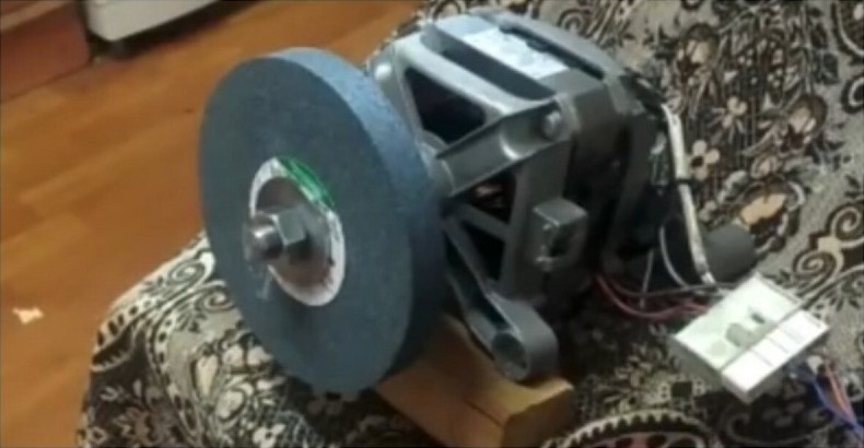 Самодельное точило из двигателя стиральной машинки - «Клуб - Юмора»