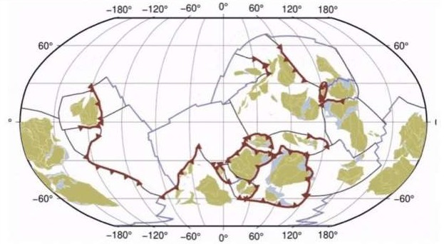 Миллиард лет за 40 секунд в одном видео: движение тектонических плит Земли - «Клуб - Юмора»