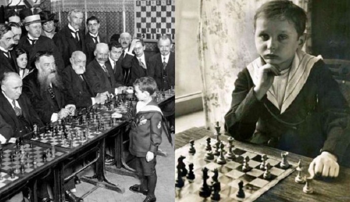 Как 8-летний Самуэль Решевский обыграл в шахматы сразу нескольких взрослых мастеров - «Клуб - Юмора»