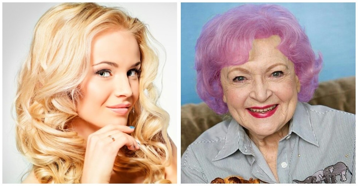 Зачем пенсионерки красят волосы в фиолетовый цвет - «Клуб - Юмора»