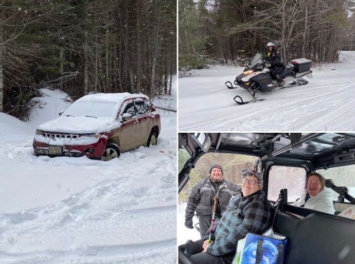 Две женщины заблудились и пять дней выживали в занесенной снегом машине в штате Мэн - «Клуб - Юмора»