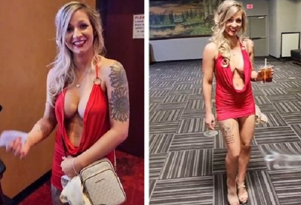 Пользователей соцсетей поразило платье, в котором модница пошла в казино и на концерт - «Клуб - Юмора»