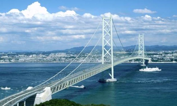 Подвесной мост Акаси Кайкё: тройной рекордсмен и национальная гордость Японии - «Клуб - Юмора»
