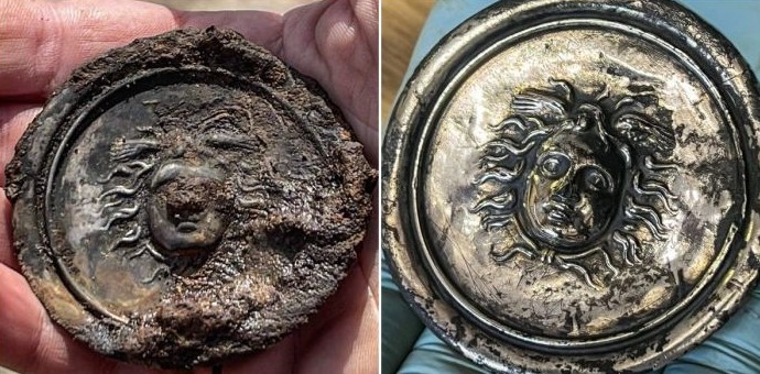 В Британии нашли фалеру, которую носили римские солдаты - «Клуб - Юмора»