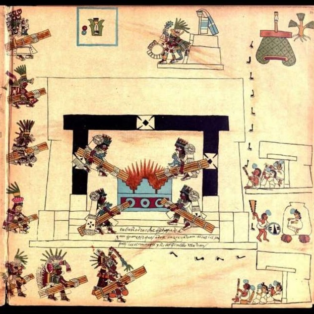 Кровавый новый год: Церемония нового огня, или связывание лет. Ритуалы ацтеков (6 фото) - «Клуб - Юмора»
