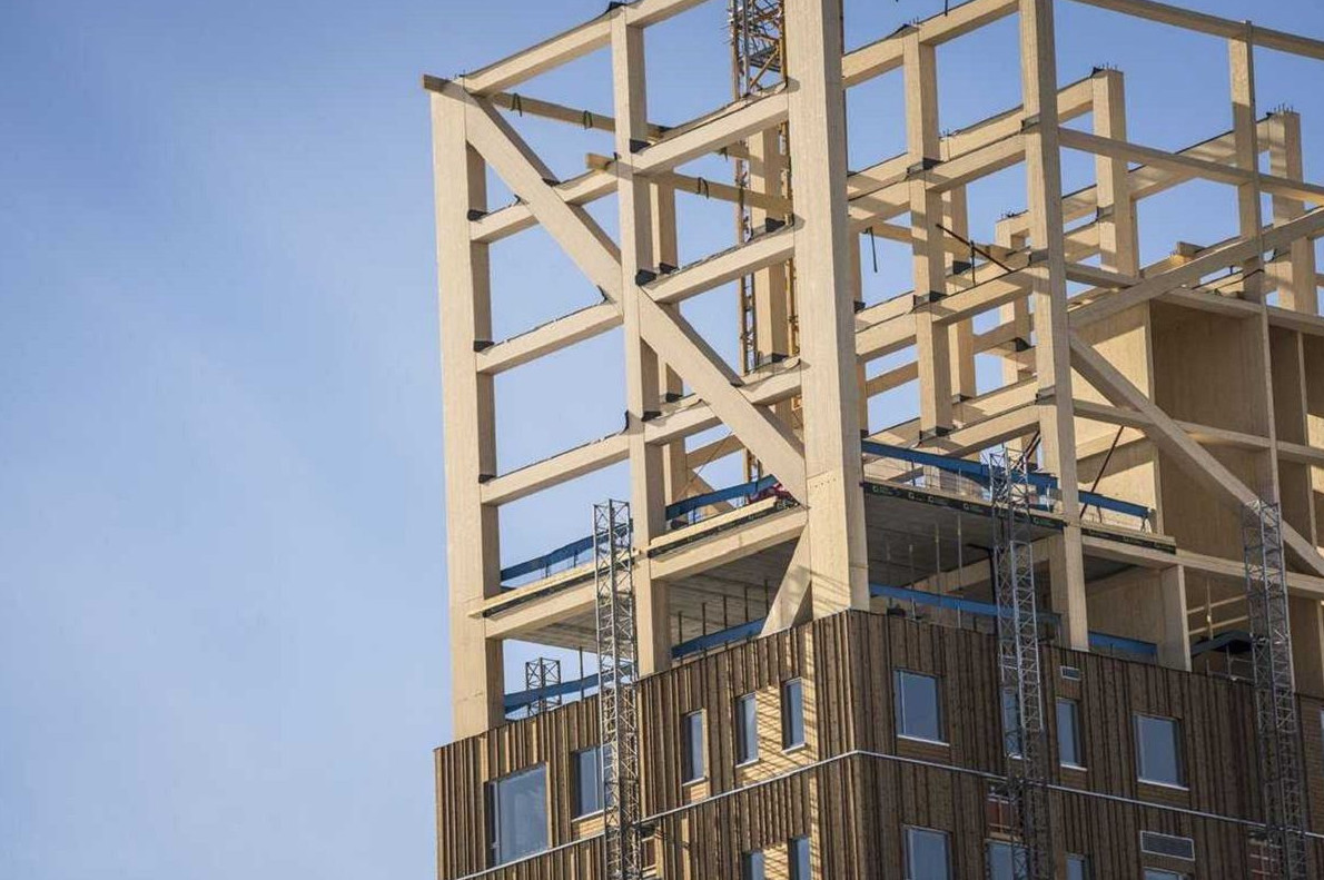 Самое высокое деревянное здание в мире - «Клуб - Юмора»