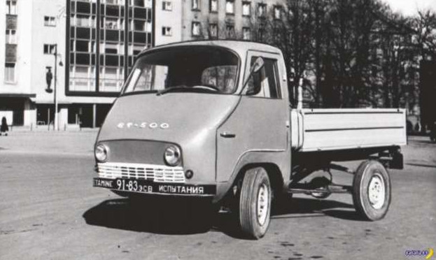 Советский грузовичок ЭТ-600 - «Клуб - Юмора»