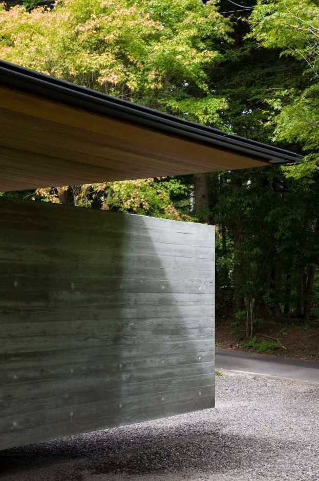 Минималистский одноэтажный дом на природе в Японии - «Клуб - Юмора»