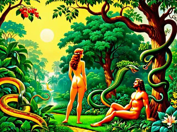 Адам и Ева: история любви, древняя как мир - «Клуб - Юмора»