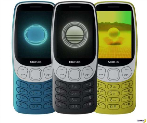 В продаже скоро появится Nokia 3210 4G (2024) - «Клуб - Юмора»
